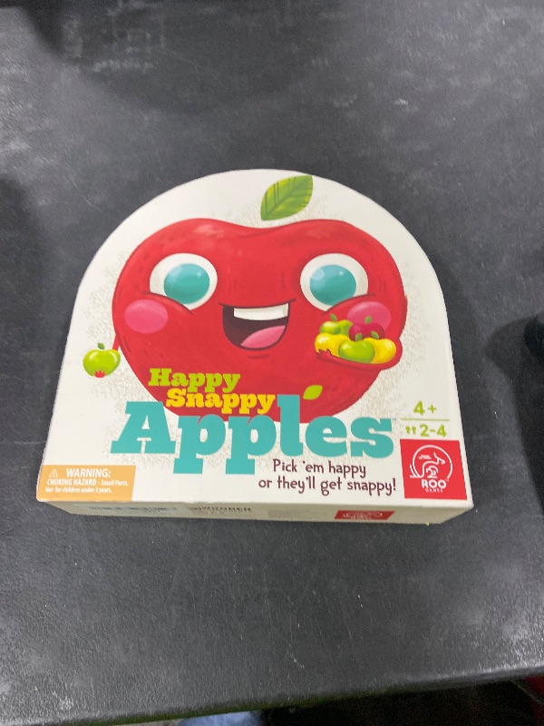 Photo 1 of ROO Games Happy Snappy Apples - Fun Wooden Strategy Game for Kids - for Ages 3-4-5-6 + - A Super Cute Traditional Timber Motor Skills Game for Children and Families