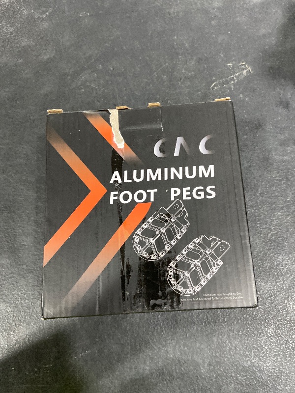 Photo 1 of JFG RACING Dirt Bike Foot Pegs,7075 Aluminum CNC Pedals Rests for Surron Light Bee X and S/E Ride Pro S SS SR/CRF150F CRF230F 03-19/CRF250F 19-24/XR150L 15-24/KDX200 83-94-Black