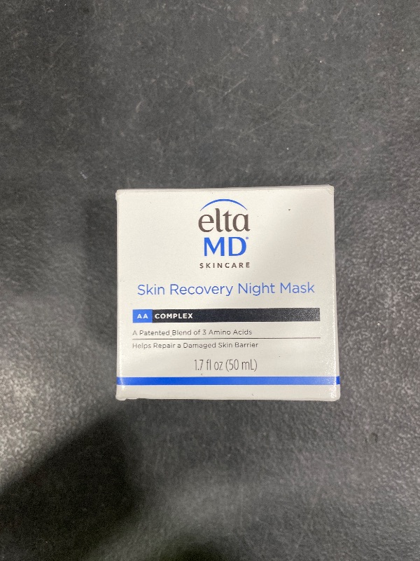 Photo 1 of EltaMD Skin Recovery Overnight Face Mask, Moisturizer Cream Night Mask for Face & Neck, Safe for Sensitive Skin, 1.7 oz Jar