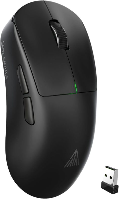 Photo 1 of Wireless Gaming Mouse, 24000 DPI, 55g Lightweight Mouse Gaming, 6 Programmable Buttons, Ergonomic Computer Mouse, Tri-Mode BT5.1/2.4G/USB-C 250h Battery Life PC Gamer Mice for Laptop