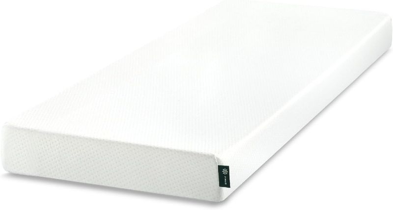 Photo 1 of ZINUS 6 Inch 75" x 30" (Narrow Twin) Green Tea Memory Foam Mattress [New Version], Fiberglass free, Medium Firm Feel, Zoned Pressure Relief, Certified Safe Foams & Fabric, Mattress in A Box