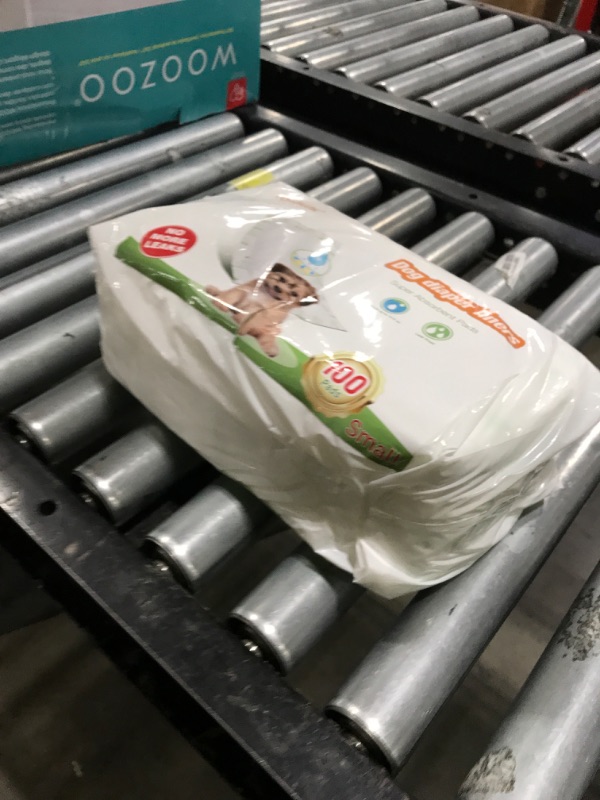 Photo 1 of Dog Diaper Liners for Male and Female Dogs, 100ct, Super Absorbent Disposable Dog Diapers Booster Pads fit Most Pet Belly Bands and Wraps (Regular)