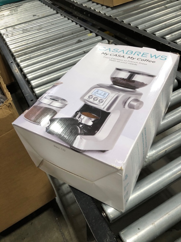 Photo 1 of CASABREWS Tornado Electric Conical Burr Coffee Grinder, 77 Precision Grind Settings for Espresso to French Press, Special for Barista and Coffee Lovers
