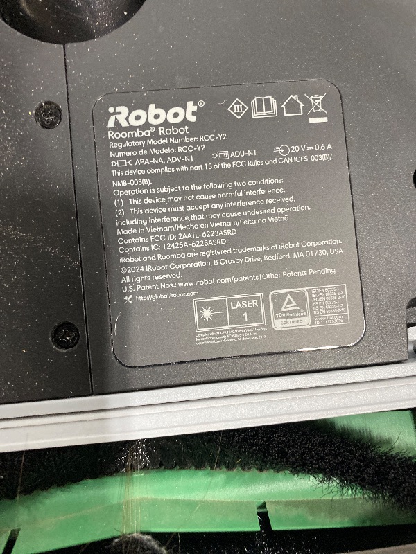 Photo 1 of iRobot Roomba 105 Vac Robot Vacuum with AutoEmpty Dock - Self-Empties for 75 Days, Easy to use, Intense Power-Lifting Suction, LiDAR Navigation, Multi-Surface Cleaning, Cleans in Neat Rows