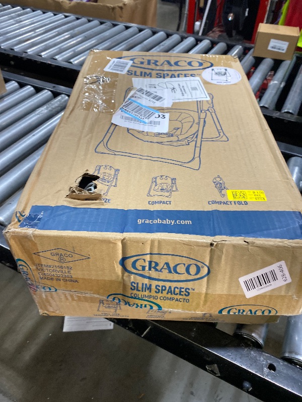 Photo 1 of Graco Slim Spaces Compact Baby Swing, Reign