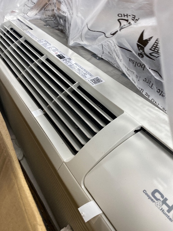 Photo 1 of Cooper & Hunter 15,000 BTU PTAC Packaged Terminal Air Conditioner & Heat Pump – Built-In 3.5kW Electric Heater – Includes Wireless Smart Kit, Remote, Power Cord, Sleeve & Grille – R-32 Refrigerant
