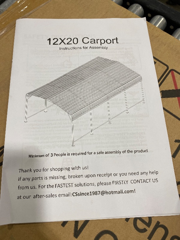 Photo 1 of 12x20 carport