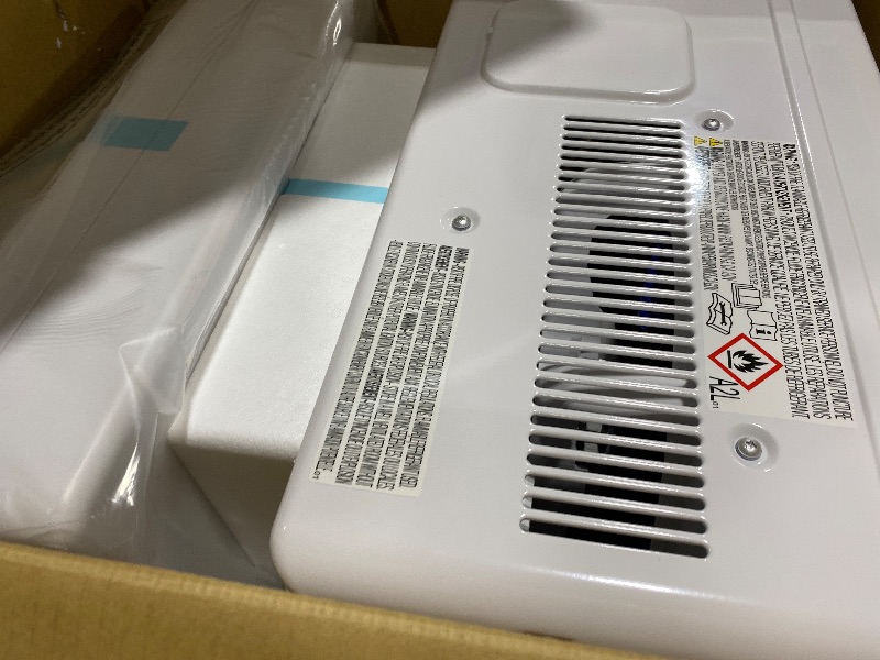 Photo 1 of Midea 8,000 BTU U Shaped Smart Inverter Window Air Conditioner - Cools 350 Sq Ft, Ultra Quiet with Open Window Flexibility - Alexa/Google Assistant Compatible - 35% Energy Savings, Remote (Updated)
