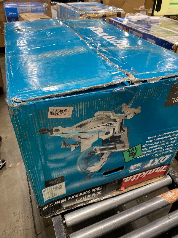 Photo 1 of Makita LS1219L 12" Dual-Bevel Sliding Compound Miter Saw with Laser