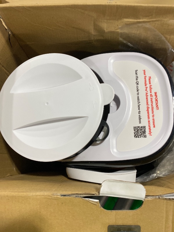 Photo 1 of Baby Brezza New and Improved Formula Pro Advanced Formula Dispenser Machine - Automatically Mix a Warm Formula Bottle Instantly - Easily Make Bottle with Automatic Powder Blending, White