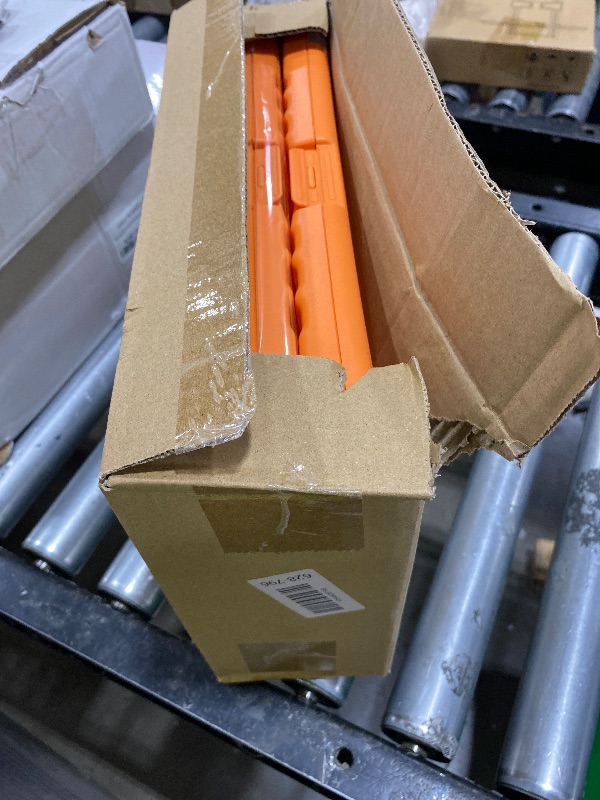 Photo 1 of Think2Master [3 Pack] Orange Plastic Storage Clipboard with Pencil Holder. | 25% Heavier & 25% Sturdier| Heavy Duty. Nursing, Teacher & Classroom Must Have.