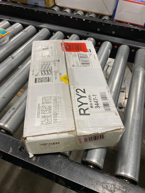 Photo 1 of 10-Pack Carrara White Marble Pencil Liner Tile Trim, 3/4''x12 Honed Natural Stone Bullnose Tile Edge Trim Molding for Kitchen Bathroom Shower Backsplash Wall