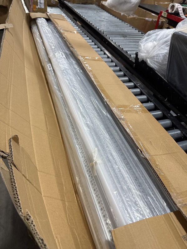 Photo 1 of Muzata 10Pack 6.6ft/2M Plaster in LED Channel Trimless Recessed LED Strip Diffuser Channel Spotless Deeper Wider for Drywall Ceiling Wall U117 WW 2M