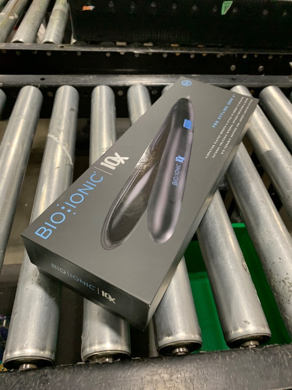 Photo 1 of Bio Ionic 10X Styling Iron, 1" Hair Straightener with Moisturizing Heat Technology, Flat Iron for 10-Minute Styling, Hair Straightener and Curler