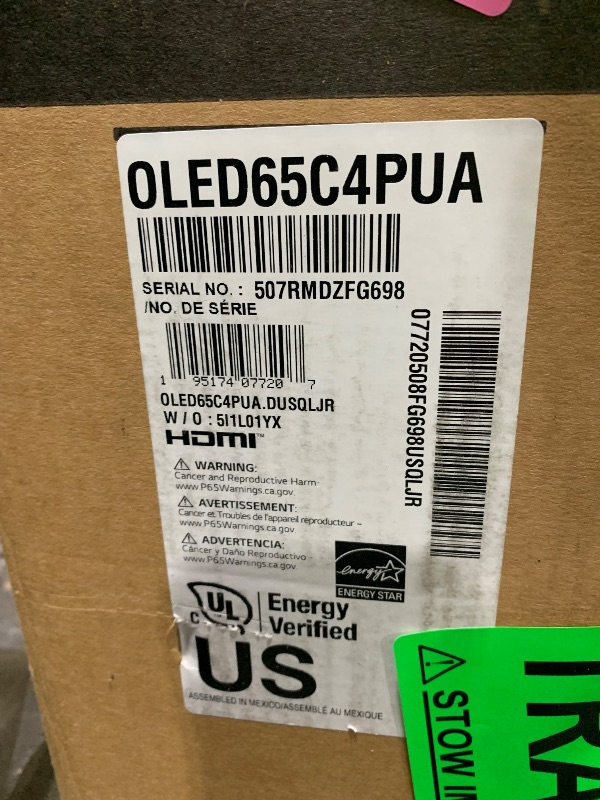 Photo 1 of LG 65-Inch Class OLED evo C4 Series Smart TV 4K Processor Flat Screen with Magic Remote AI-Powered with Alexa Built-in (OLED65C4PUA, 2024)