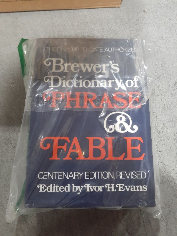 Photo 1 of Brewer's Dictionary of Phrase & Fable