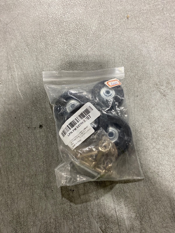 Photo 1 of OwnMy 60mm x 18mm Luggage Suitcase Replacement Wheels, Rubber Swivel Caster Wheels Bearings Repair Kits, A Set of 4