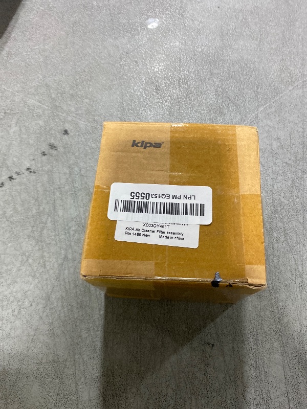 Photo 1 of KIPA Chrome Air Cleaner Filter 4" x 2" assembly Fits for carburetor with 2 5/8" or 2 5/16" neck diameter Washable 7151 4354 1489 6475 4790
