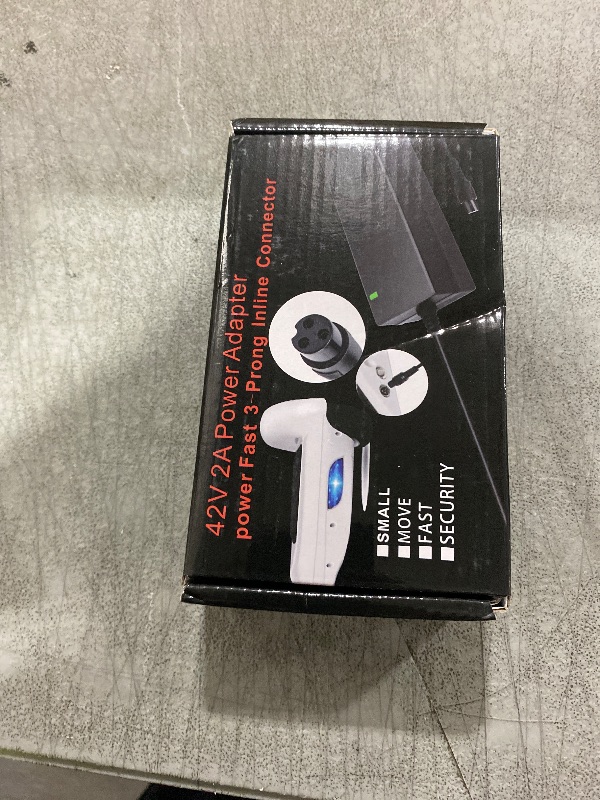 Photo 1 of EVAPLUS 42V 2A Fast Charger with 3-Prong 0.31" Plug | for 36V Lithium Batteries- Compatible with Pocket Mod, Sports Mod, Electric Scooters