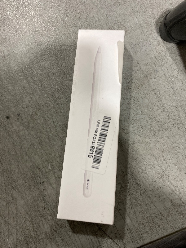 Photo 1 of Apple Pencil (2nd Generation): Device Compatibility Check Required - Pixel-Perfect Precision, Perfect for Note-Taking, Drawing, and Signing documents. Attaches, Charges, and Pairs magnetically.