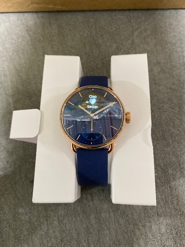 Photo 1 of Withings ScanWatch 2 - Hybrid Smart Watch, Heart Rate Monitoring, Fitness Tracker, Cycle Tracker, Sleep Monitoring, GPS Tracker, 30-Day Battery Life, Android & Apple Compatible, HSA/FSA