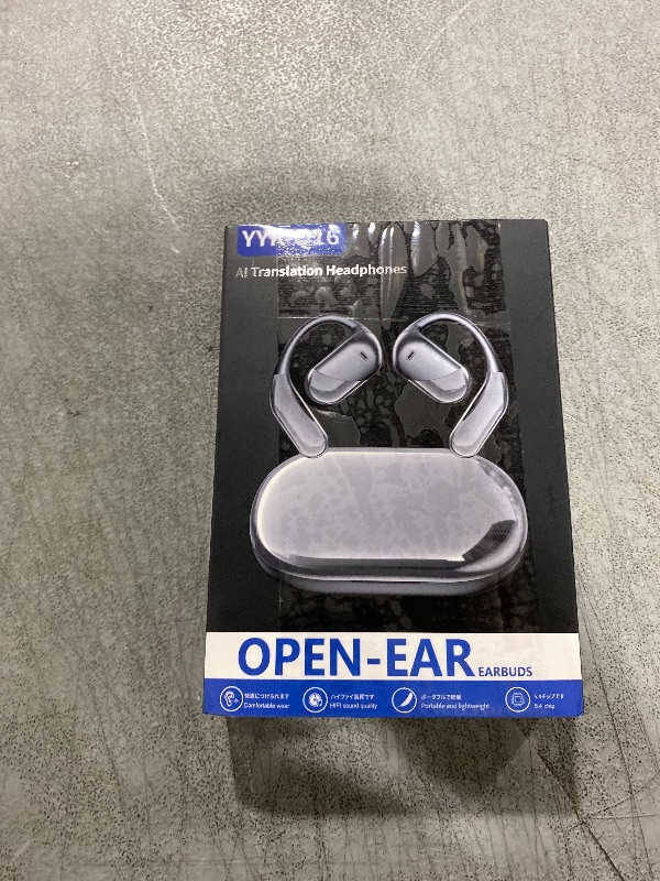 Photo 1 of Paekole Translation Earbuds Real Time - AI 144 Language Translator Earbuds, Audifonos Traductores Inglés Español, 3-in-1 Translating Device, Translate Ear Buds for Travel Learning with Charging Case