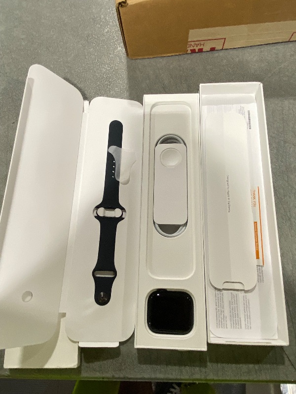 Photo 1 of Apple Watch Series 8 (GPS + Cellular, 45mm) - Midnight Aluminum Case with M/L Midnight Sport Band (Renewed Premium)