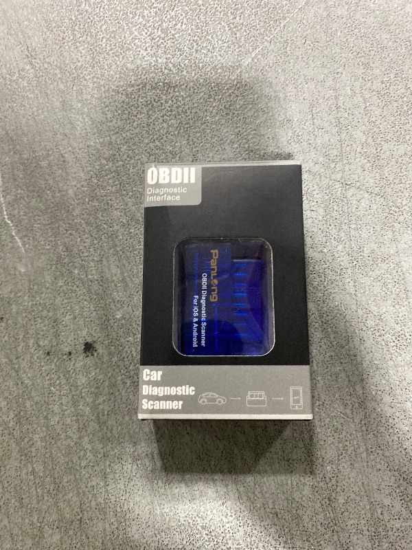 Photo 1 of Panlong OBD2 Scanner Bluetooth for iPhone iOS Android OBDII Car Diagnostic Scan Tool Engine Fault Code Reader