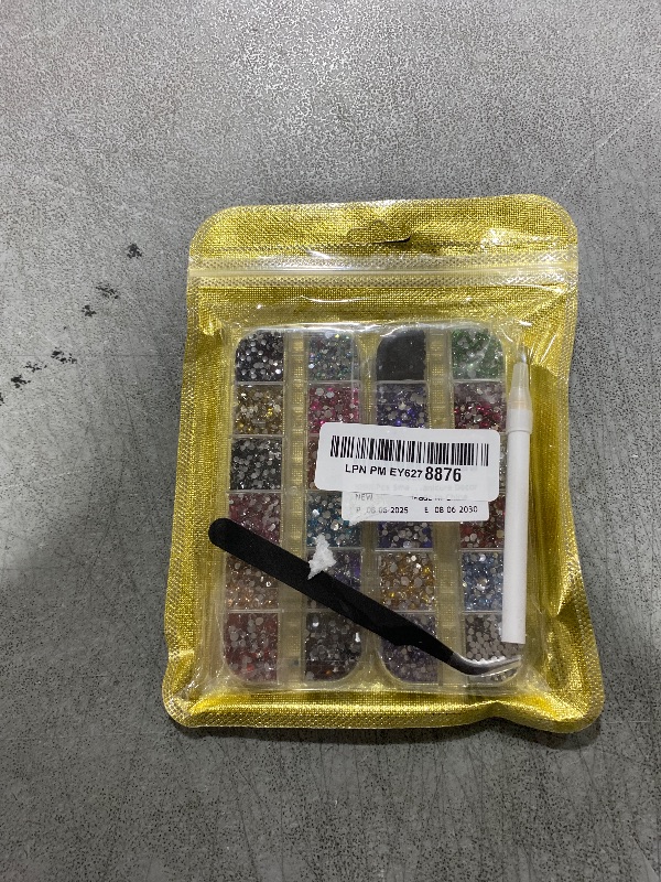 Photo 1 of 10000Pcs Small Resin Rhinestones for Nail Art, Colorful 2/3MM Flatback Bedazzling Gems, Nail Rhinestones and Gems Crystals Charms for Acrylic Tips Manicure Decor