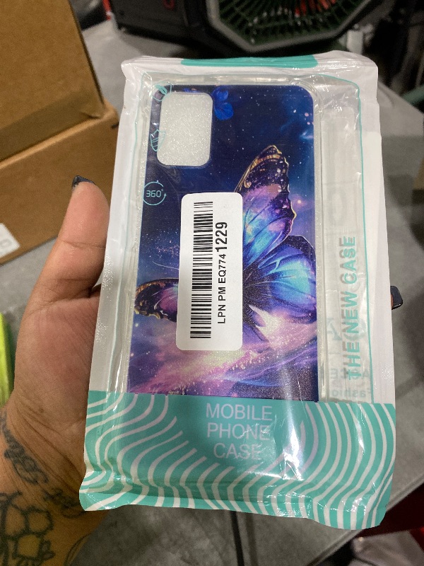 Photo 1 of FollmeAir for Galaxy A03S Case, Slim Flexible TPU for Girls Women Airbag Bumper Shock Absorption Rubber Soft Silicone Cover Fit for Samsung Galaxy A03S (Dream Butterfly)