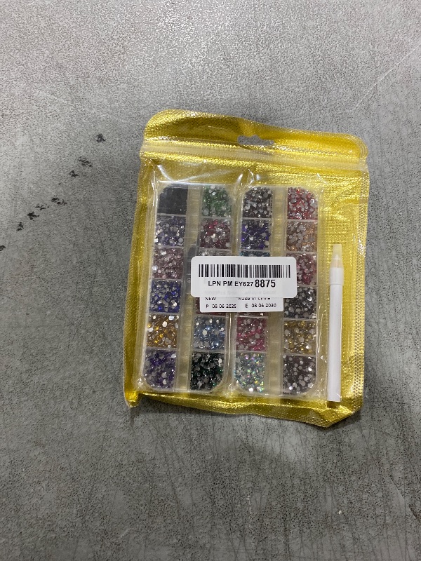 Photo 1 of 10000Pcs Small Resin Rhinestones for Nail Art, Colorful 2/3MM Flatback Bedazzling Gems, Nail Rhinestones and Gems Crystals Charms for Acrylic Tips Manicure Decor
