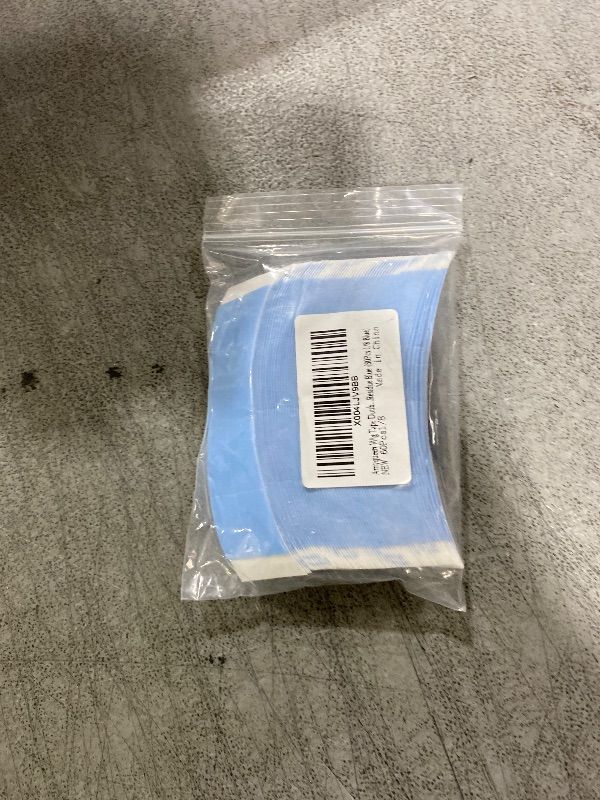 Photo 1 of 60Pcs Wig Tape Double Sided Ultra Hold Waterproof Lace Glue for Wigs-Strong Hold Hair Adhesive Tape for Lace Front Wigs Toupees-Easy Removal, No Residue Blue (60Pcs 1/8 Blue)