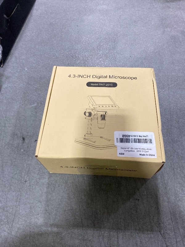 Photo 1 of Hayve 4.3'' IPS Coin Microscope, 1000X Magnification Digital Microscope for Adults?Coin Collection Supplies with 8 Adjustable LEDs?Windows Compatible?32GB TF Card