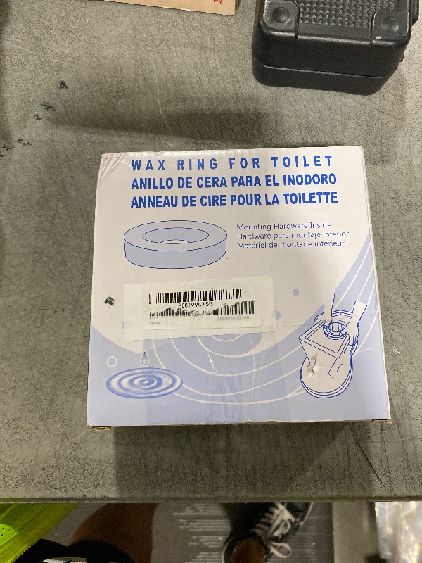 Photo 1 of Extra Thick Toilet Wax Ring Kit Include Closet Bolts, Bolt Caps, Thick Flange and Retainer Washers, Fits 3 Inch and 4 Inch Waste Lines for Toilet Gas Odor and Watertight Sealing