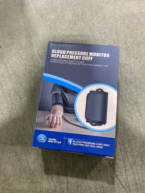 Photo 1 of 6.69”~8.66" (17-22cm) Extra Small Blood Pressure Cuff Arm - BP Replacement Cuff for Individuals with Thin Tiny Upper Arms, 6 Size Connectors Compatible with Omron and Other Brands (Cuff Only)