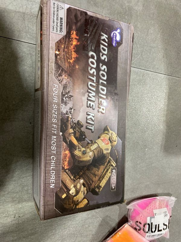 Photo 1 of Kodvinp Army Costume For Kids, Military Soldier Costumes For Boys, Halloween Costumes Dress Up Role Play Set