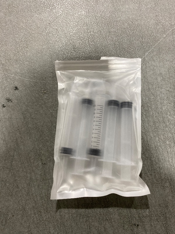 Photo 1 of Wisdom Teeth Syringe, 5 Pack Irrigation Dental Syringes with Measure Scale & Curved Tip for Dental Care Liquid Oral Tonsil Stone