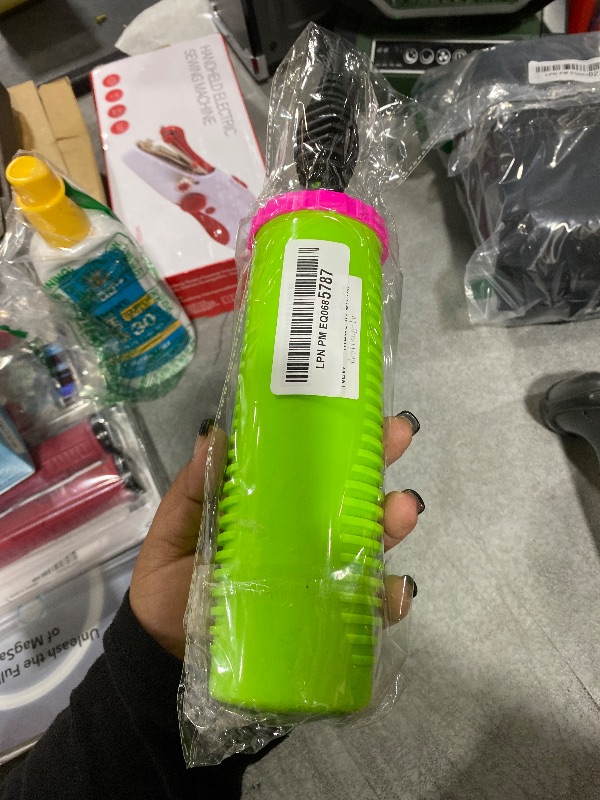 Photo 1 of ouyili Balloon Pump Handheld Two-Way Dual Action - Hand Blower Air Pumper for Balloons - Ballon Inflator Pumping - Manual Baloon Inflators Machine (Green 1 Piece)