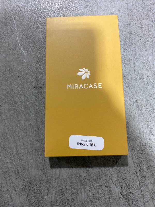 Photo 1 of Miracase Magnetic for iPhone 16e Case Full-Body Phone with Built-in Glass Screen Protector, [Compatible with MagSafe] Military Drop Proof 16 E Cover Bumper 6.1 inch, Black