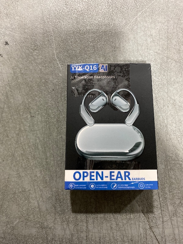 Photo 1 of Paekole Translation Earbuds Real Time - AI 144 Language Translator Earbuds, Audifonos Traductores Inglés Español, 3-in-1 Translating Device, Translate Ear Buds for Travel Learning with Charging Case