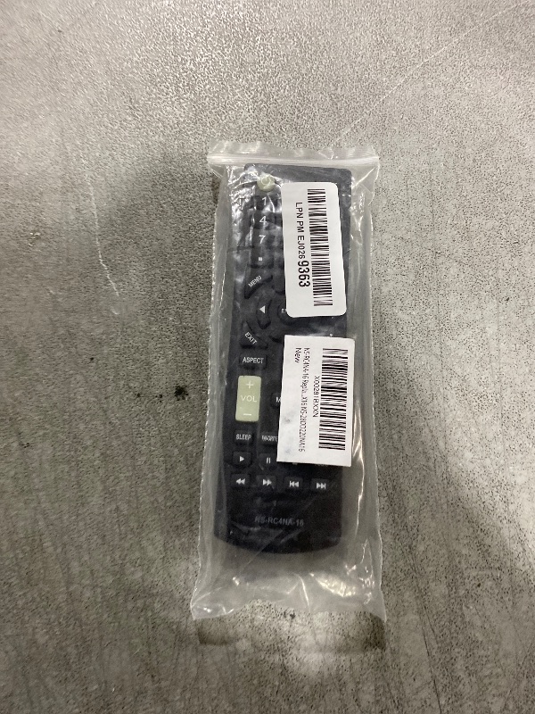 Photo 1 of NS-RC4NA-16 Replace Remote Control Compatible with Insignia TV NS-19D220MX16 NS-39D220NA16 NS-19D220NA16 NS-43D420NA16 NS-50D420MX16 NS-55D420NA16 NS-60E440NA16 NS-60E440MX16 NS-28DD220NA16