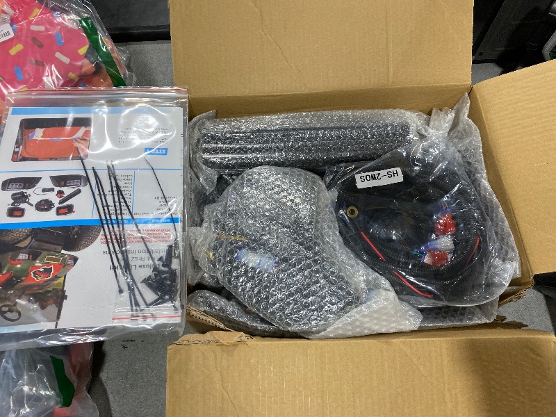 Photo 1 of LED Headlight Tail Light Kit Compatible with EZGO TXT Golf Carts 1996-2013 12V Street Legal Light Kit with Turn Signal Wire Harness Compatible with EZGO TXT for Gas and Electric