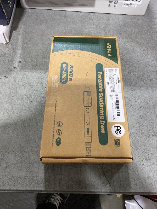 Photo 1 of YIHUA 928D-III Soldering Iron,110W High Power, Fully Digital Display °F /°C- Temperature Control Soldering Tool, Accurate 194~896°F, with ON/OFF Switch, Iron Tip, Brass Wool, Automatic Sleep Mode