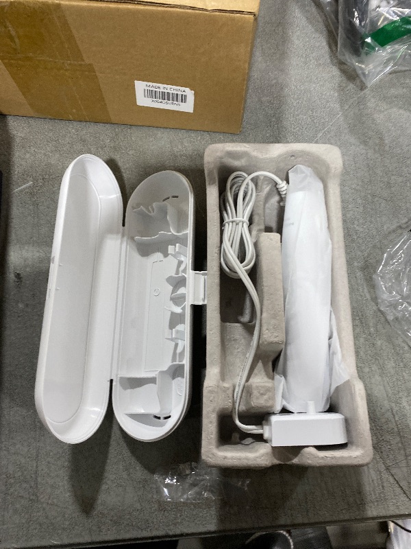 Photo 1 of PHILIPS Sonicare ProtectiveClean 6100 Rechargeable Electric Toothbrush, with Pressure Sensor, 3 Cleaning Modes, SmarTimer and QuadPacer, 14-Day Battery Life, Travel Case, White, Model HX6877/21