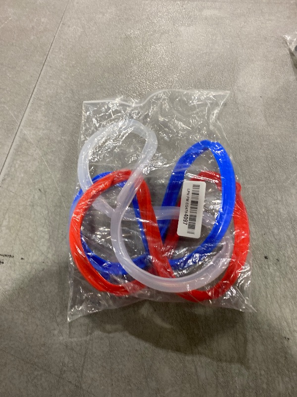 Photo 1 of 3 Pack Sealing Ring 8 Qt for Instant Pot Sealing Rings for 8Qt Insta Pot, With 3 Float Valve Caps, Food grade Silicone Instantpot 8Qt Sealing Ring, for Instant Pot 8 Qt, Red, Clear and Blue
