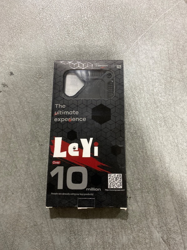 Photo 1 of LeYi for Samsung Galaxy A06 Phone Case: Samsung A06 Phone Case with Glass Screen Protector Camera Lens Protector, Heavy Duty Android Cell Cover with Magnetic Ring Stand Funda para A 06, Black