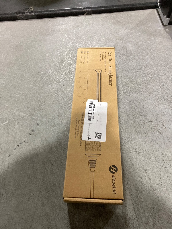 Photo 1 of slopehill 2-in-1 Hair Straightener and Blow Dryer, Professional Flat Iron with High-Speed Airflow Technology for Straight, Smooth Hair