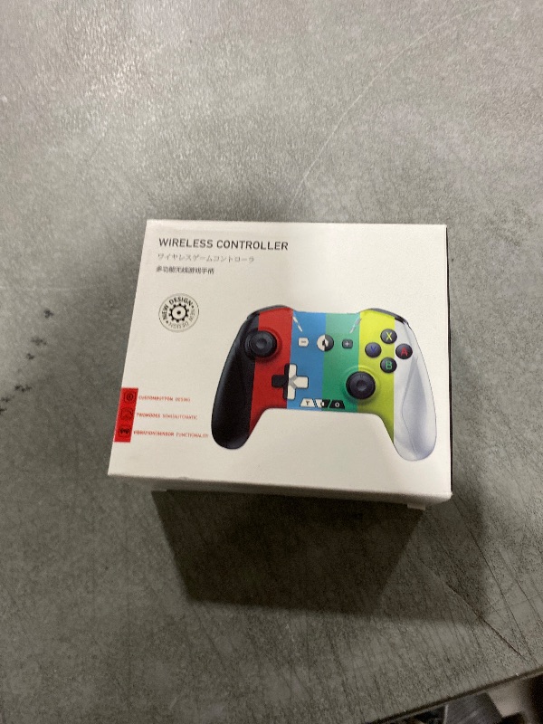 Photo 1 of Bluetooth Controller for Switch/Mac/PC/Steam/Mobile Phone/iOS/Android//TV/iPad/Table/Apple Arcade MFi Games, switch pro controller wireless with Adjustable Dual Motion,Turbo,Macros,6-Axis,Wake Up for Black Myth: Wukong (Black) (Purple) (Black with Clip)