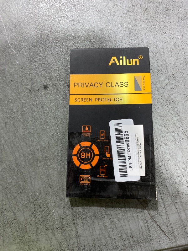 Photo 1 of Ailun Privacy Screen Protector for iPhone 16e / iPhone 14 / iPhone 13 / iPhone 13 Pro [6.1 Inch] 2 Pack Anti Spy Private Tempered Glass Anti-Scratch Case Friendly [Not for iPhone 16 6.1 Inch]