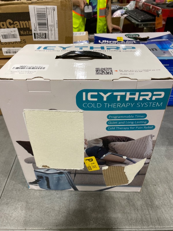 Photo 1 of ICYTHRP Cold Therapy Machine with Programmable Timer, Portable Ice Machine for Knee After Surgery, Knee Replacement Recovery System for Pain Relief w/Compression Pad for Shoulder, Hip and Ankle